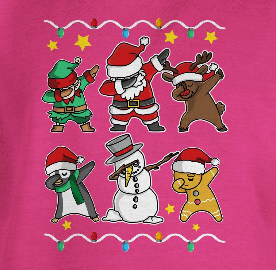 Shirtracer Dabbing Weihnachtsfiguren - Weiß Shirts & Mehr Shirtracer