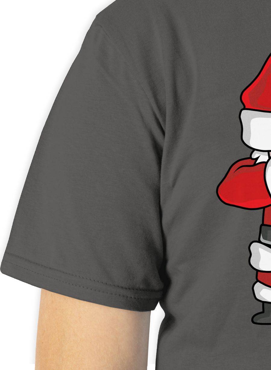 Shirtracer Dabbing Weihnachtsmann: Tshirt Turnbeutel Shirtracer