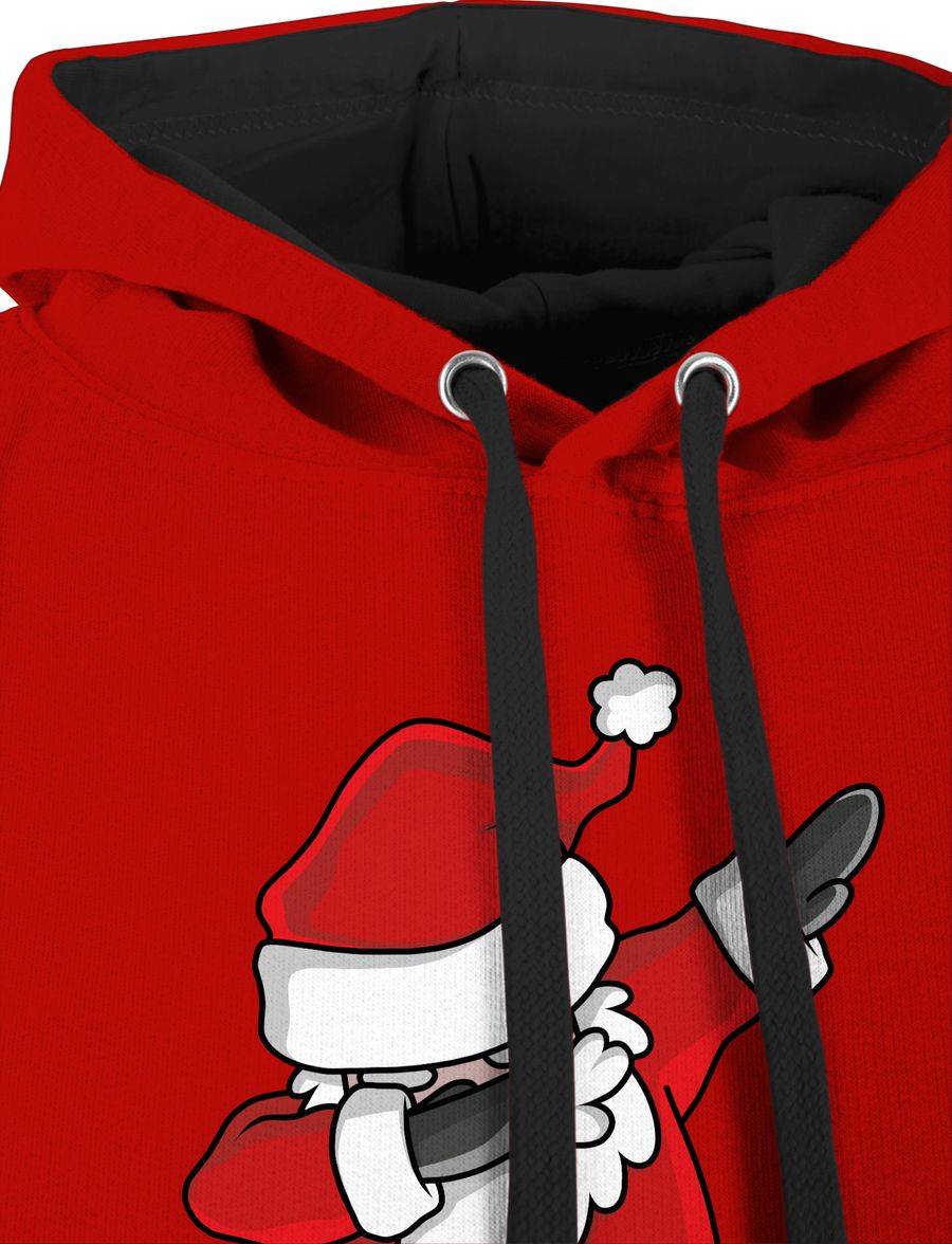 Shirtracer Dabbing Weihnachtsmann: Tshirt Turnbeutel Shirtracer