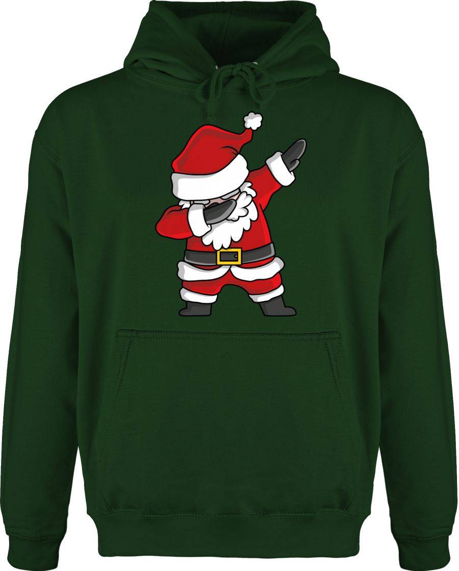 Shirtracer Dabbing Weihnachtsmann: Tshirt Turnbeutel Shirtracer