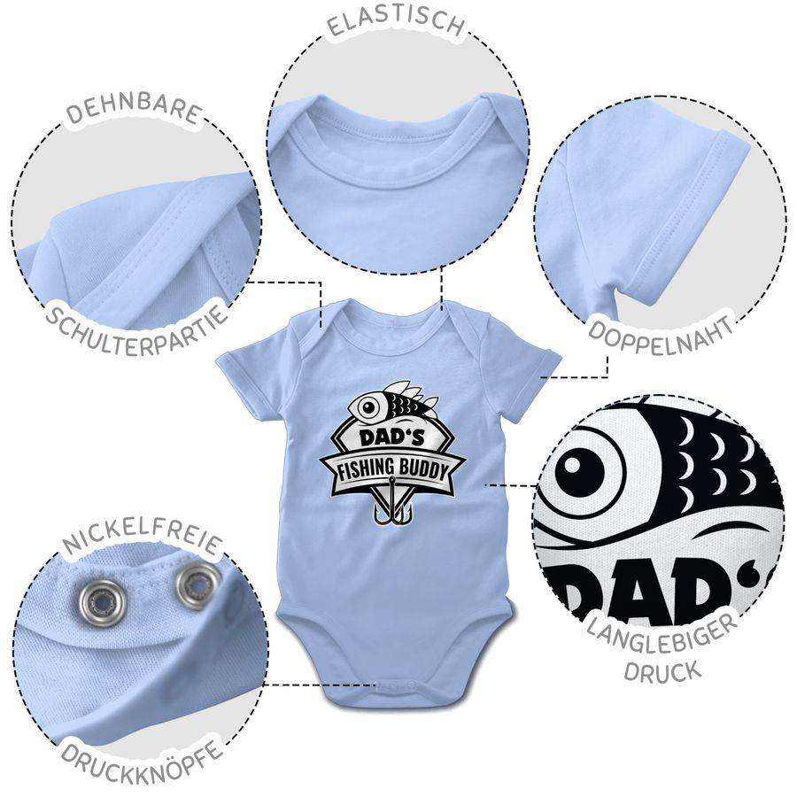 Shirtracer Dad's Fishing Buddy Shirts & Mehr Shirtracer