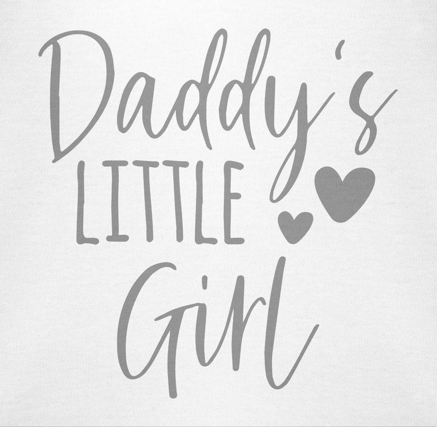 Shirtracer Daddy's Little Girl I Papas Kleines Mädchen Shirts & Mehr Shirtracer