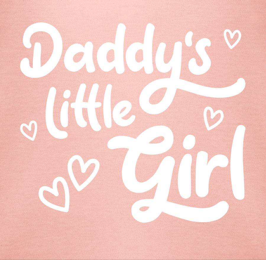 Shirtracer Daddy's Little Girl Süß Weiß Shirts & Mehr Shirtracer