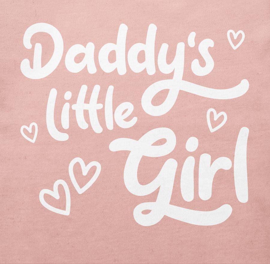 Shirtracer Daddy's Little Girl Süß Weiß Shirts & Mehr Shirtracer