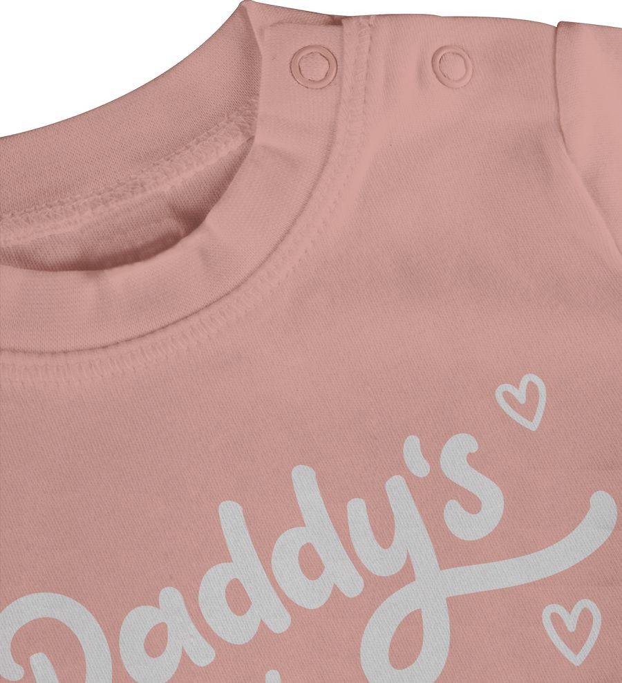 Shirtracer Daddy's Little Girl Süß Weiß Shirts & Mehr Shirtracer