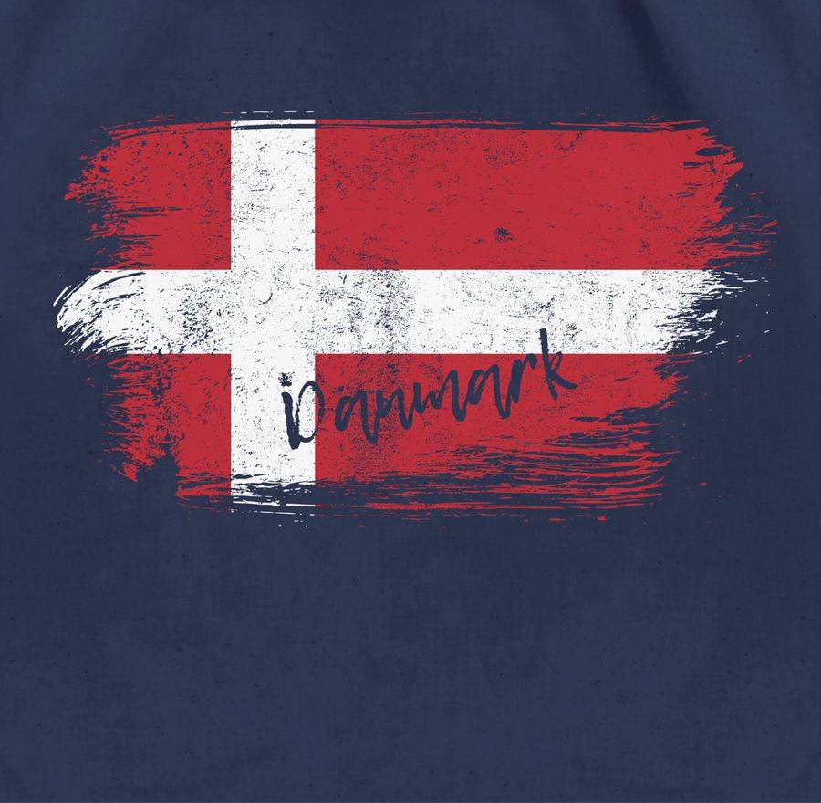 Shirtracer Dänemark Vintage: T-Shirt Gym Bag Shirtracer