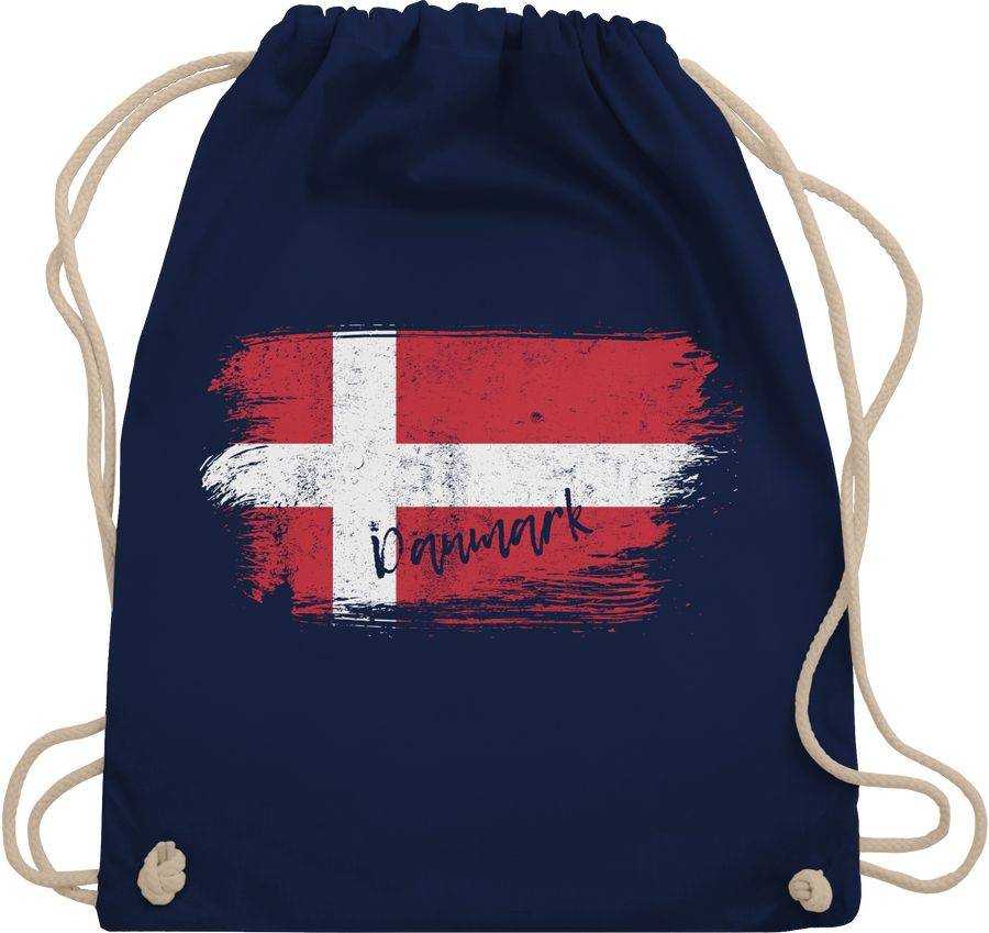 Shirtracer Dänemark Vintage: T-Shirt Gym Bag Shirtracer