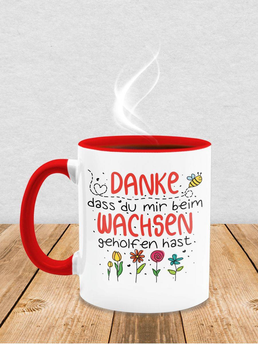 Shirtracer Danke Dass Du Mir Beim Wachsen Geholfen Hast - Abschied Erzieher Erzieherin: T-S Shirtracer