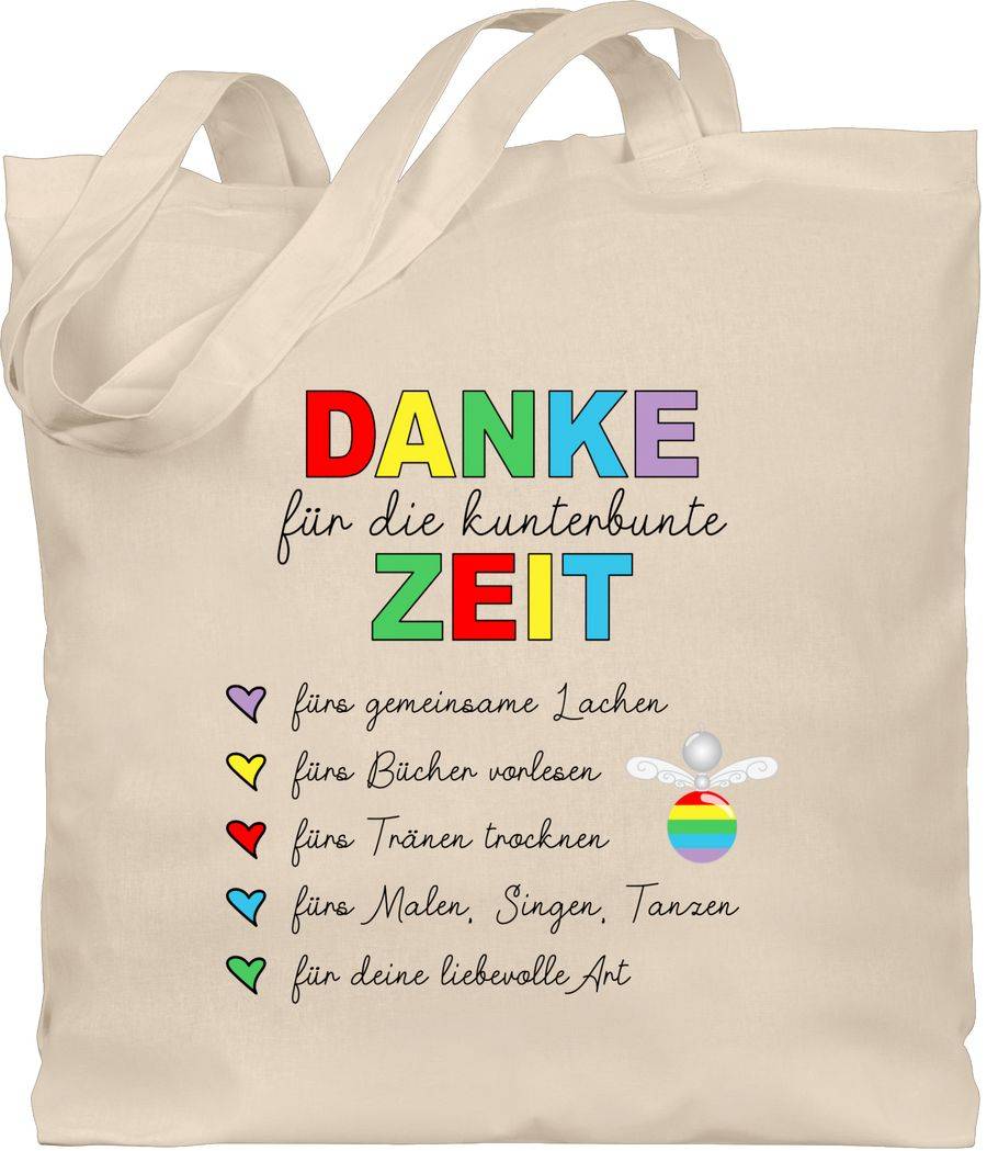 Shirtracer Danke für die kunterbunte Zeit Abschiedsgeschenk Erzieherin Erzieherin Geschenk zum Abschied Für Erzieher Abschiedsgeschenk Kindergarten Kindergärtnerin Abschied Shirtracer