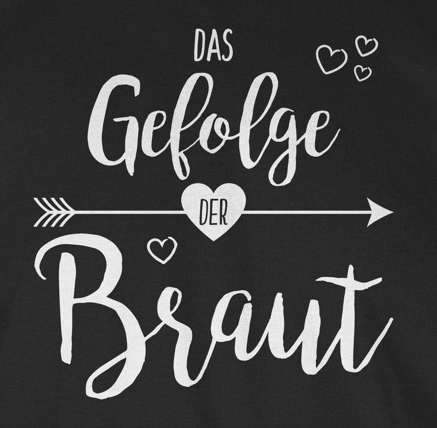 Shirtracer Das Gefolge Der Braut: Tshirt Turnbeutel Shirtracer