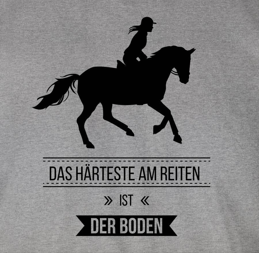 Shirtracer Das Härteste Am Reiten Ist Der Boden: T-Shirt Rucksack Shirtracer