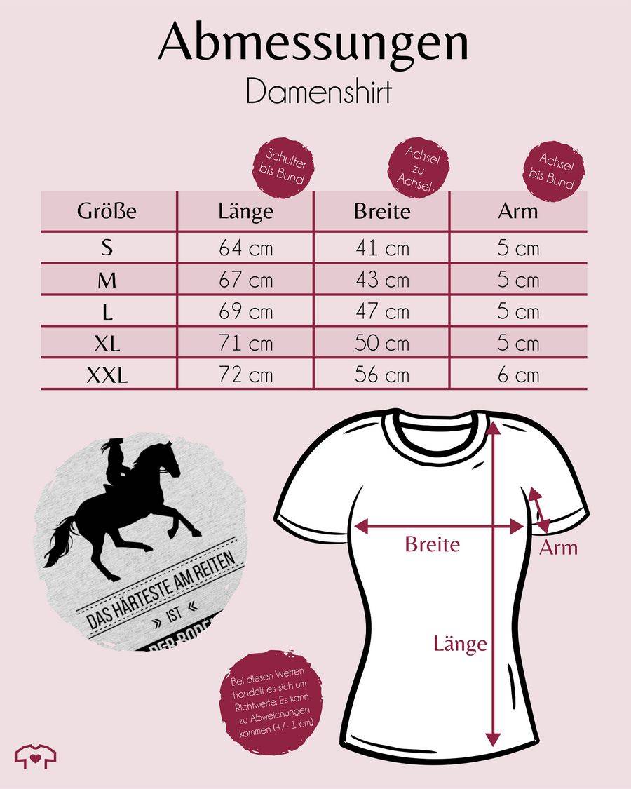Shirtracer Das Härteste Am Reiten Ist Der Boden: T-Shirt Rucksack Shirtracer