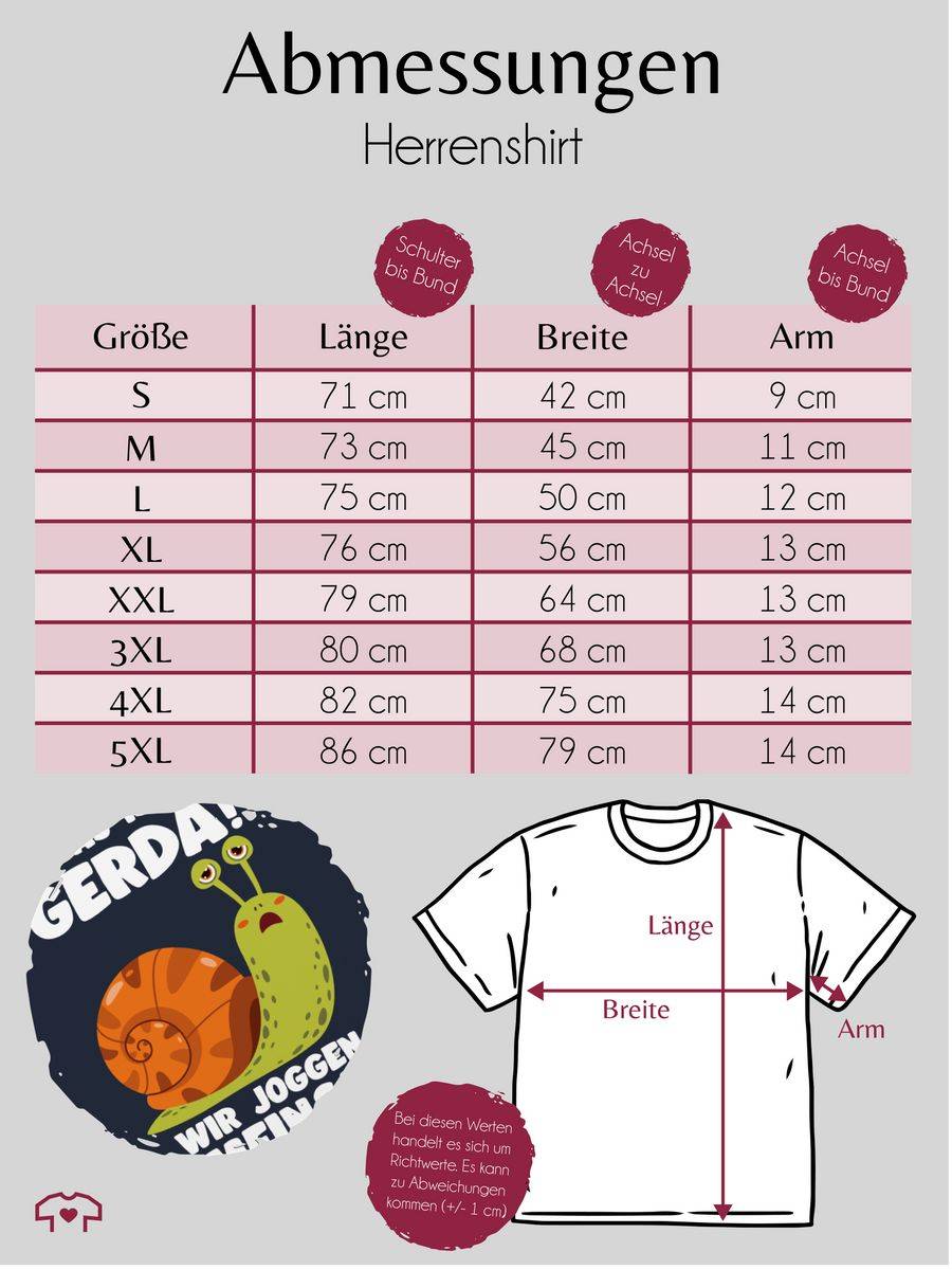 Shirtracer Das Ist Gerda Wir Joggen Gemeinsam - Langsame Schecke Joggen Lustig Spruch Läufe Shirtracer