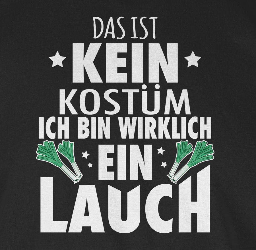 Shirtracer Das Ist Kein Kostüm Ich Bin Wirklich Ein Lauch - Weiß: Tshirt Rucksack Shirtracer