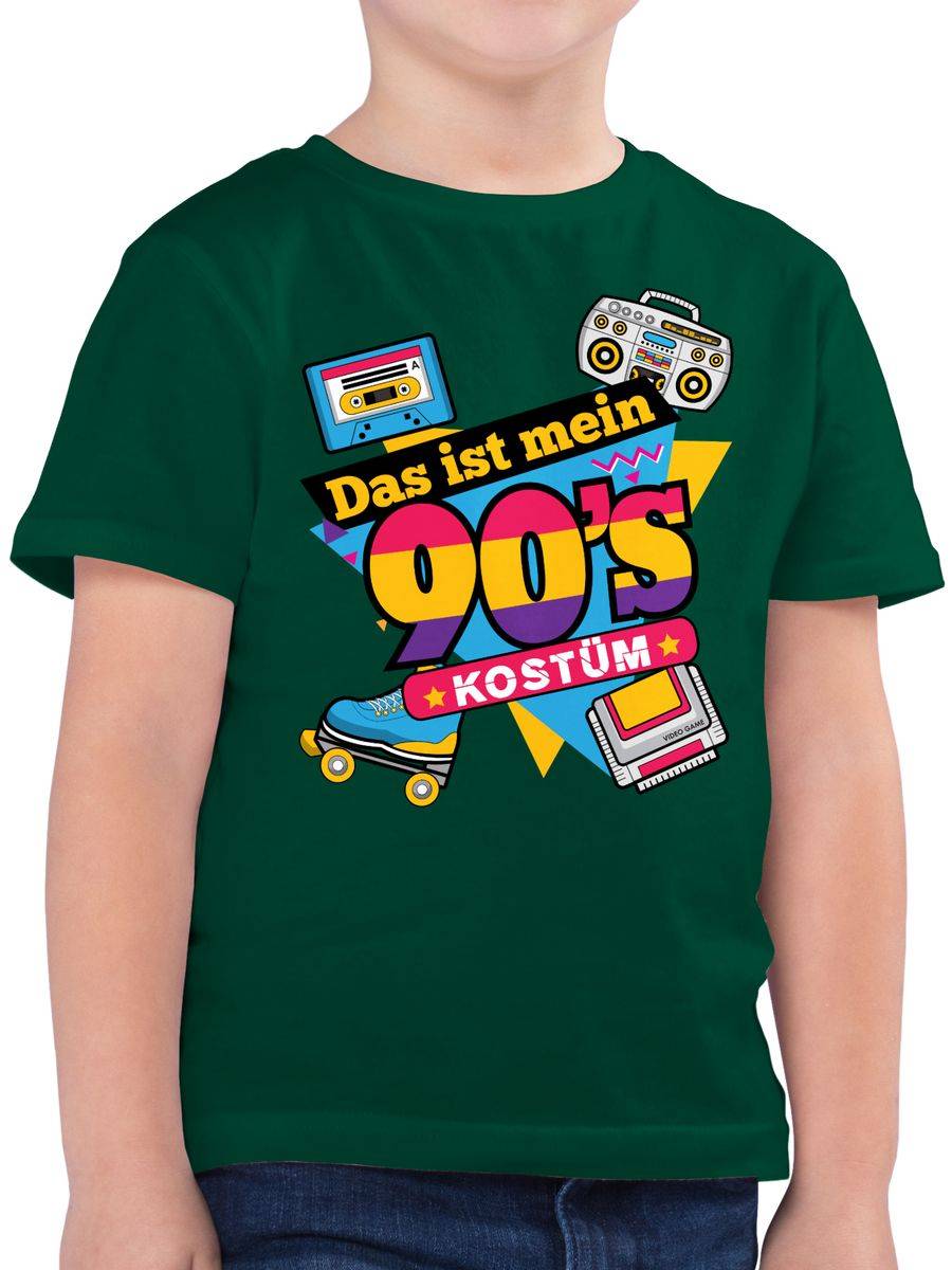 Shirtracer Das ist mein 90er Jahre Kostüm: Tshirt Rucksack Shirtracer