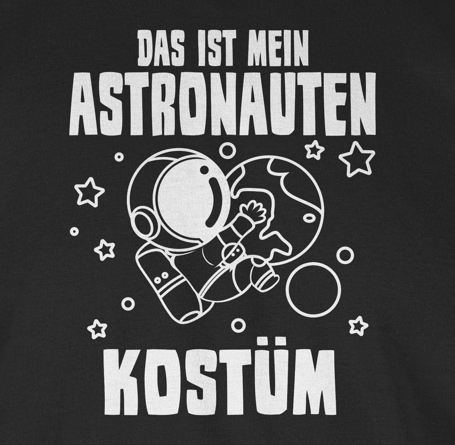Shirtracer Das Ist Mein Astronauten Kostüm - Weiß: T-Shirt Turnbeutel Shirtracer