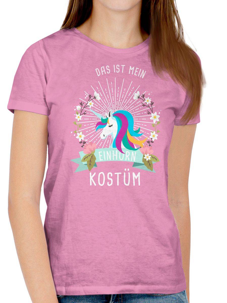 Shirtracer Das Ist Mein Einhorn Kostüm Blumenkranz Shirts & Mehr Shirtracer