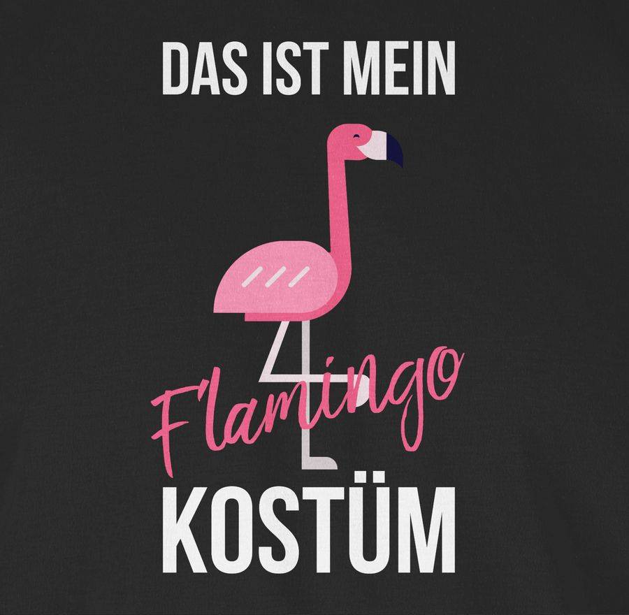 Shirtracer Das Ist Mein Flamingo Kostüm: T-Shirt Rucksack Shirtracer