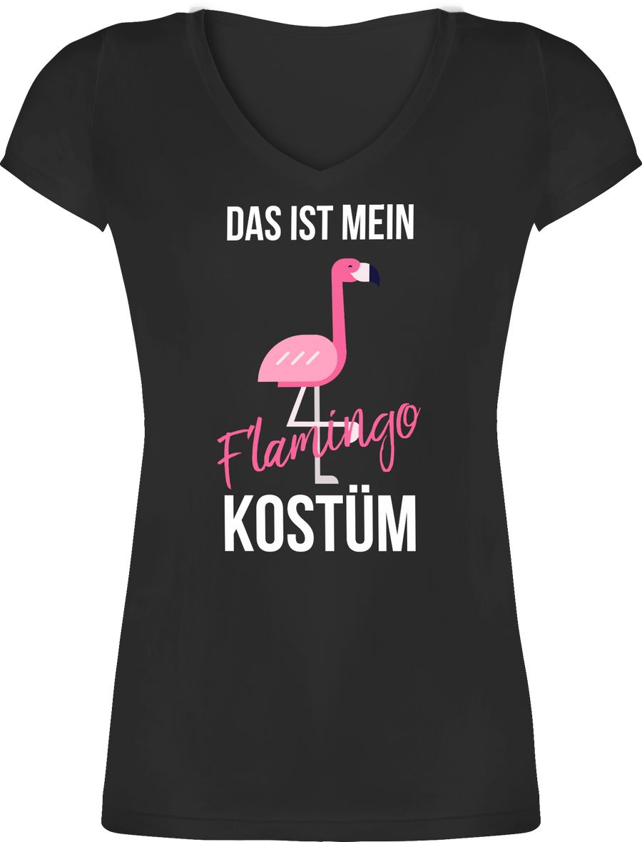 Shirtracer Das ist mein Flamingo Kostüm: T-Shirt Rucksack Shirtracer