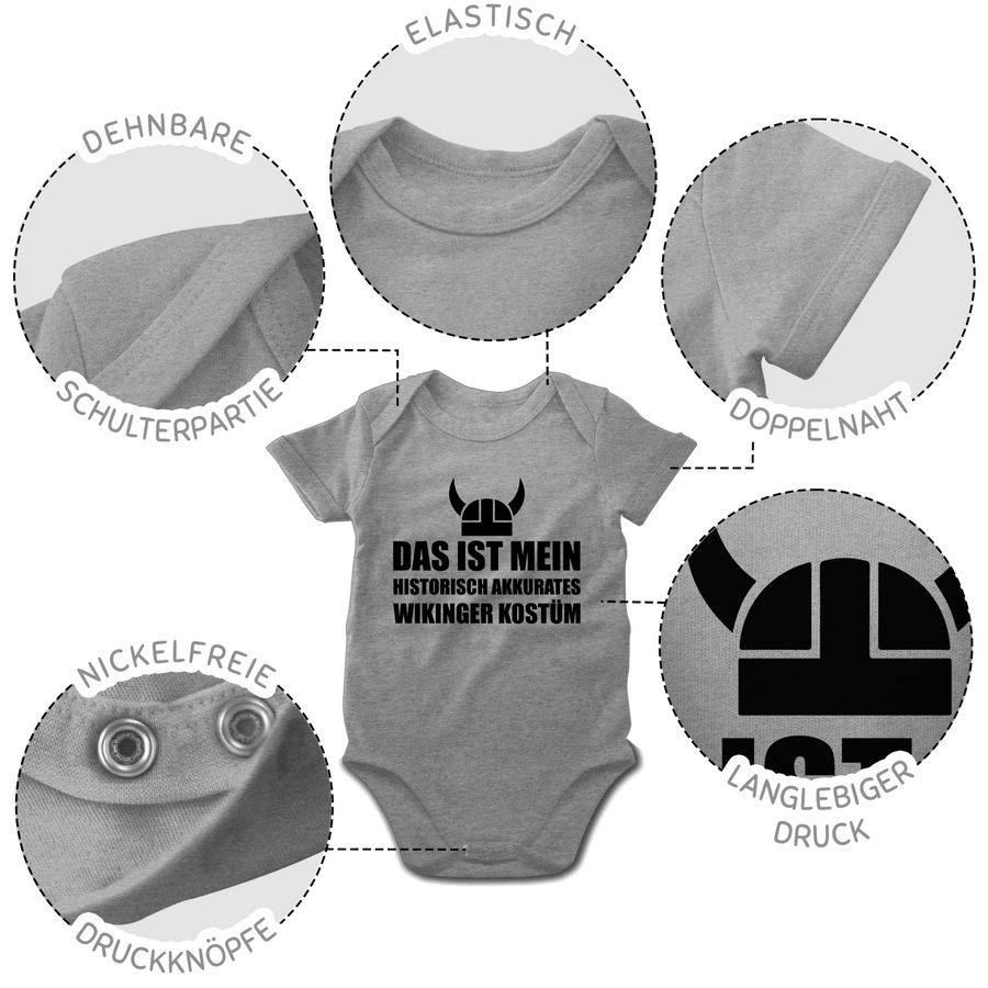 Shirtracer Das Ist Mein Historisch Akkurates Wikinger Kostüm - Schwarz Shirts & Mehr Shirtracer