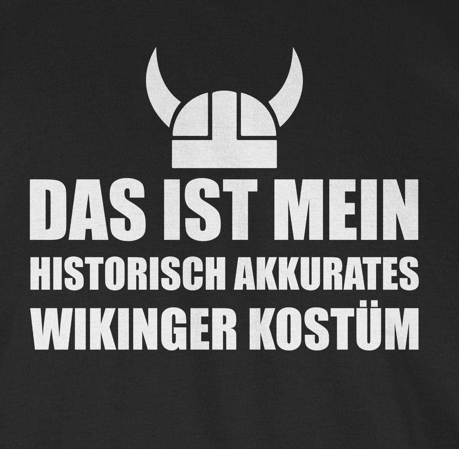 Shirtracer Das Ist Mein Historisch Akkurates Wikinger Kostüm - Weiß: Tshirt Gym Bag Shirtracer