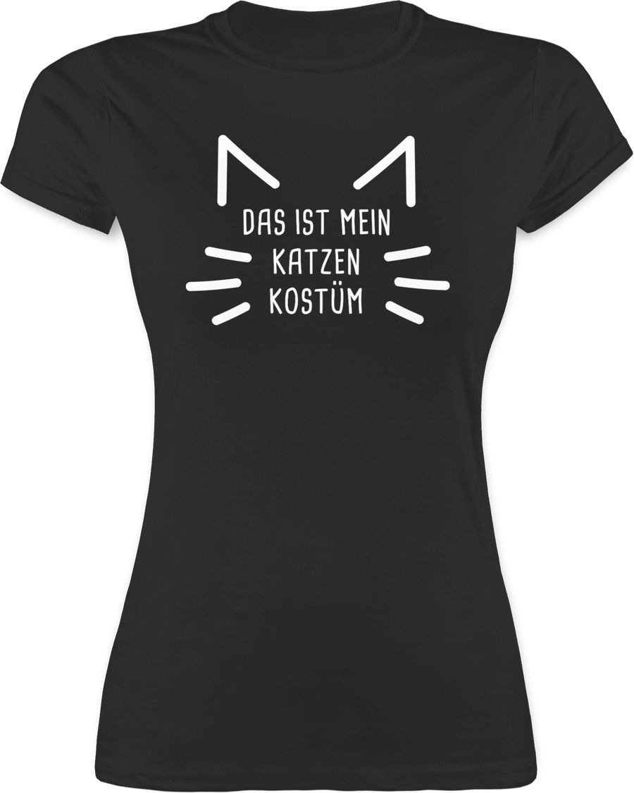 Shirtracer Das ist mein Katzen Kostüm: Tshirt Turnbeutel Shirtracer