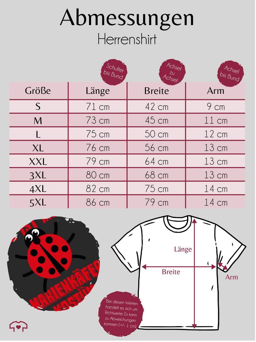 Shirtracer Das Ist Mein Marienkäfer Kostüm - Rot Shirts & Mehr Shirtracer