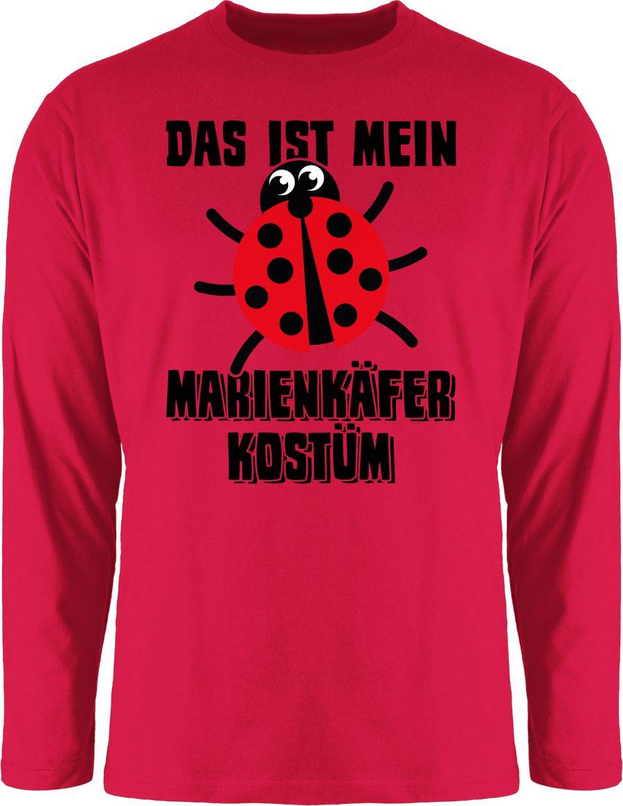 Shirtracer Das ist mein Marienkäfer Kostüm - schwarz: T-Shirt Rucksack Shirtracer