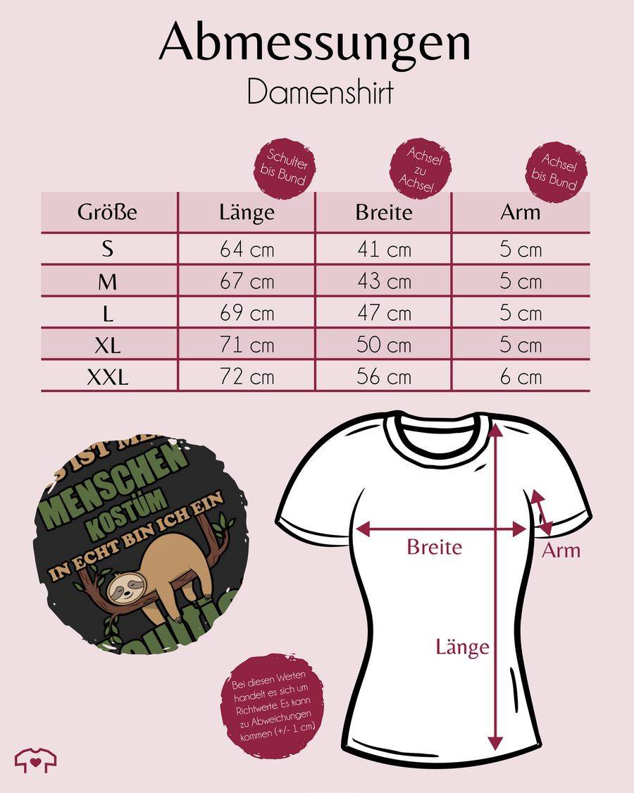 Shirtracer Das Ist Mein Menschen Kostüm In Echt Bin Ich Ein Faultier Schlafend Shirts & M Shirtracer