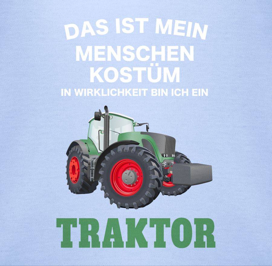 Shirtracer Das Ist Mein Menschen Kostüm In Echt Bin Ich Ein Traktor: T-Shirt Rucksack Shirtracer