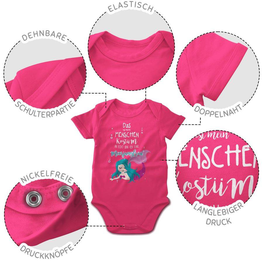 Shirtracer Das Ist Mein Menschen Kostüm In Echt Bin Ich Eine Meerjungfrau Shirts & Mehr Shirtracer