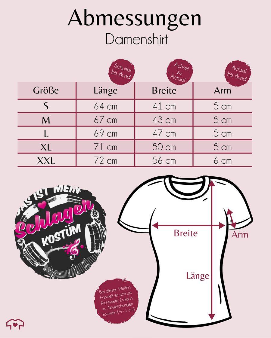 Shirtracer Das Ist Mein Schlager Kostüm Shirts & Mehr Shirtracer