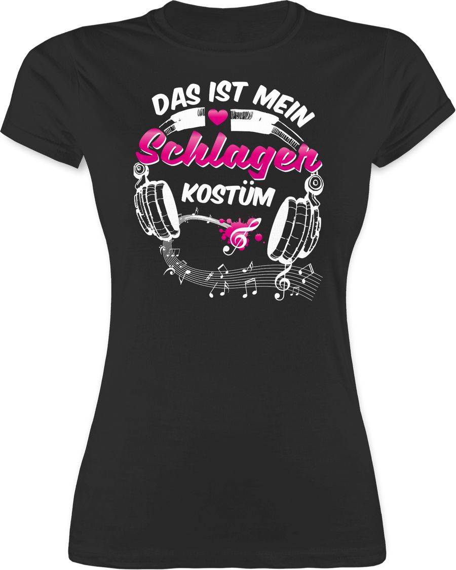 Shirtracer Das ist mein Schlager Kostüm Shirts & Mehr Shirtracer