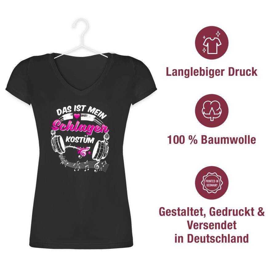 Shirtracer Das Ist Mein Schlager Kostüm Shirts & Mehr Shirtracer