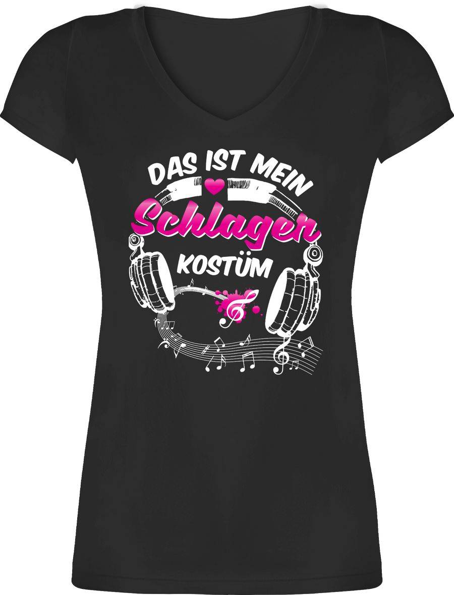 Shirtracer Das ist mein Schlager Kostüm Shirts & Mehr Shirtracer