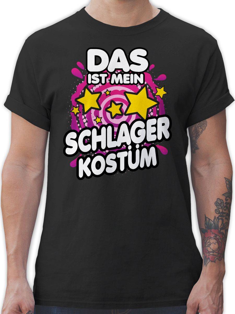 Shirtracer Das ist mein Schlager Kostüm Shirts & Mehr Shirtracer