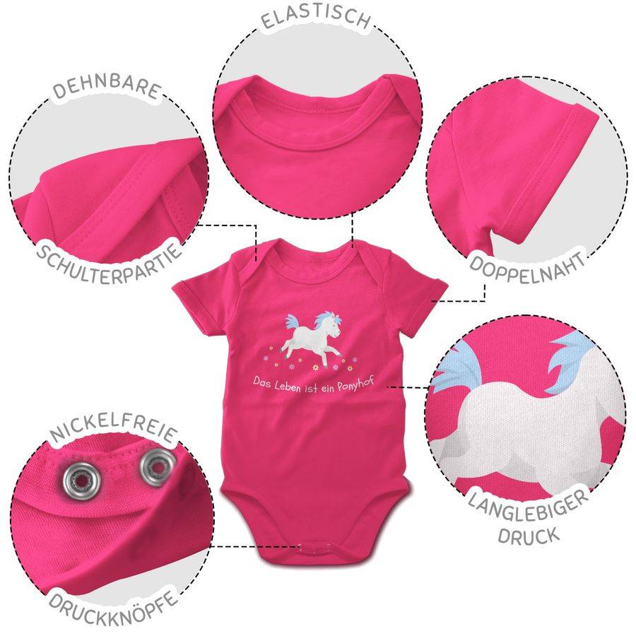 Shirtracer Das Leben Ist Ein Ponyhof Shirts & Mehr Shirtracer