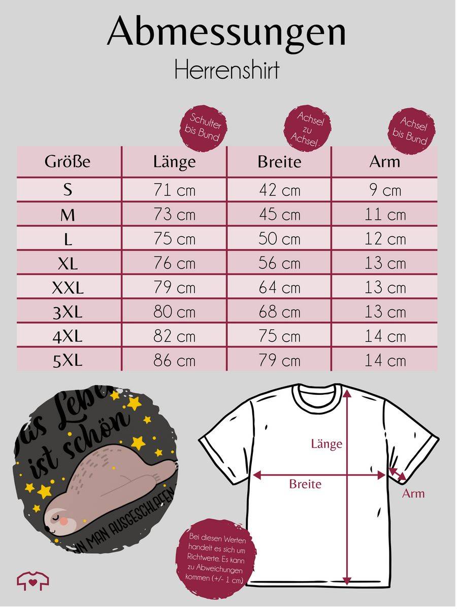 Shirtracer Das Leben Ist Schön, Wenn Man Ausgeschlafen Ist! - Schwarz Shirts & Mehr Shirtracer