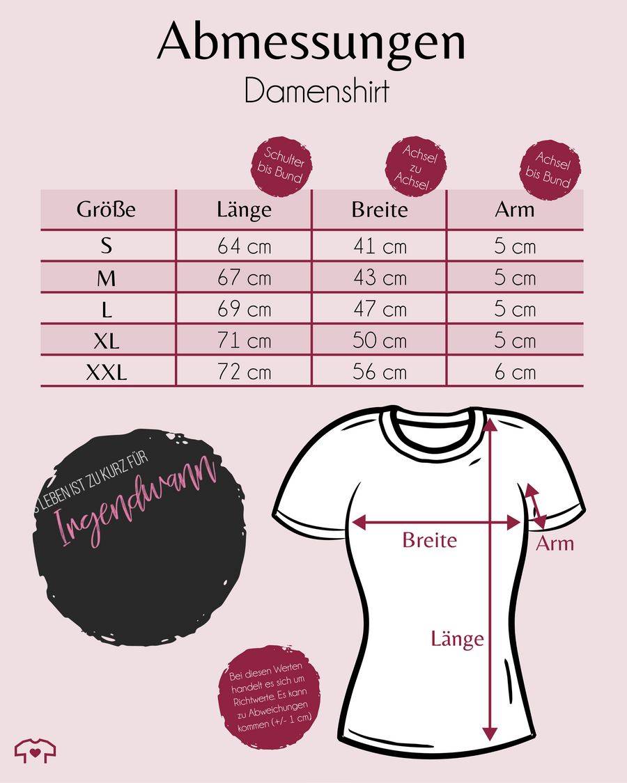 Shirtracer Das Leben Ist Zu Kurz Für Irgendwann Shirts & Mehr Shirtracer