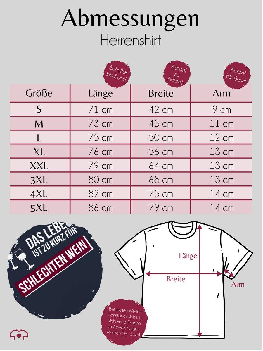 Shirtracer Das Leben Ist Zu Kurz Für Schlechten Wein Shirts & Mehr Shirtracer