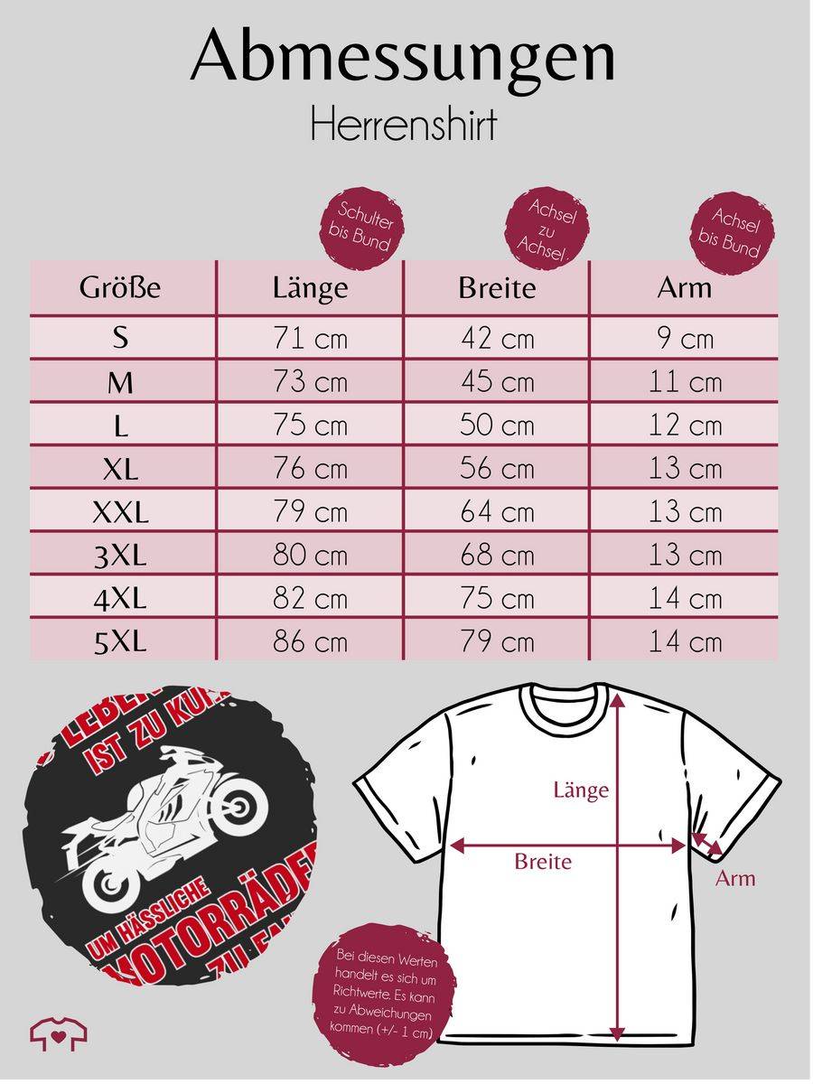 Shirtracer Das Leben Ist Zu Kurz Um Hässliche Motorräder Zu Fahren 3: T-Shirt Gym Bag Shirtracer