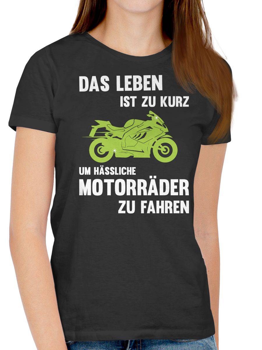 Shirtracer Das Leben Ist Zu Kurz Um Hässliche Motorräder Zu Fahren Shirts & Mehr Shirtracer