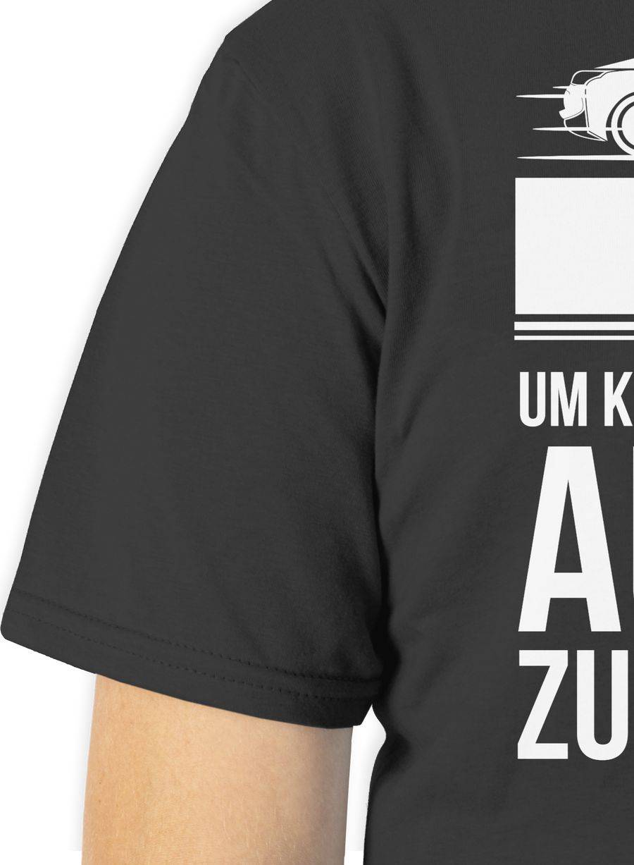 Shirtracer Das Leben Ist Zu Kurz Um Kleine Hässliche Autos Zu Fahren: T-Shirt Turnbeutel Shirtracer