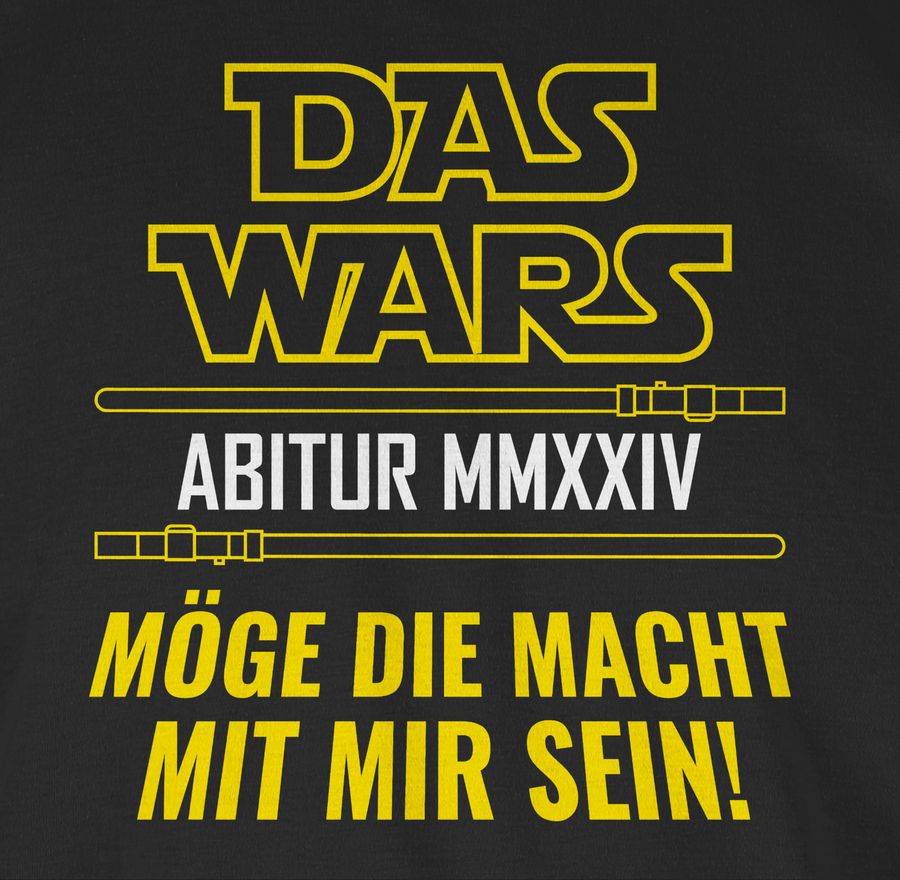 Shirtracer Das Wars Abi 2024: T-Shirt Rucksack Shirtracer