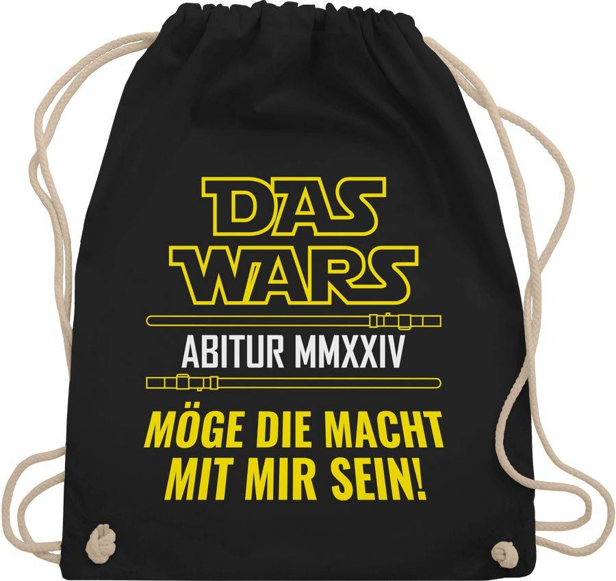 Shirtracer Das Wars Abi 2024: T-Shirt Rucksack Shirtracer