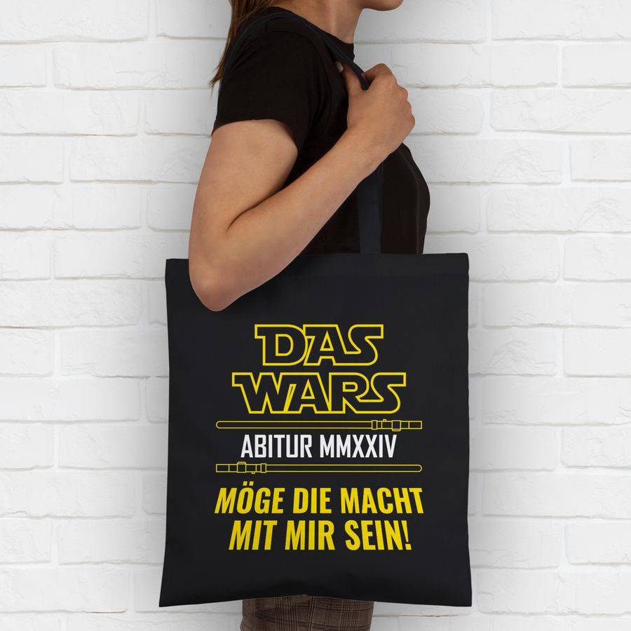 Shirtracer Das Wars Abi 2024: T-Shirt Rucksack Shirtracer