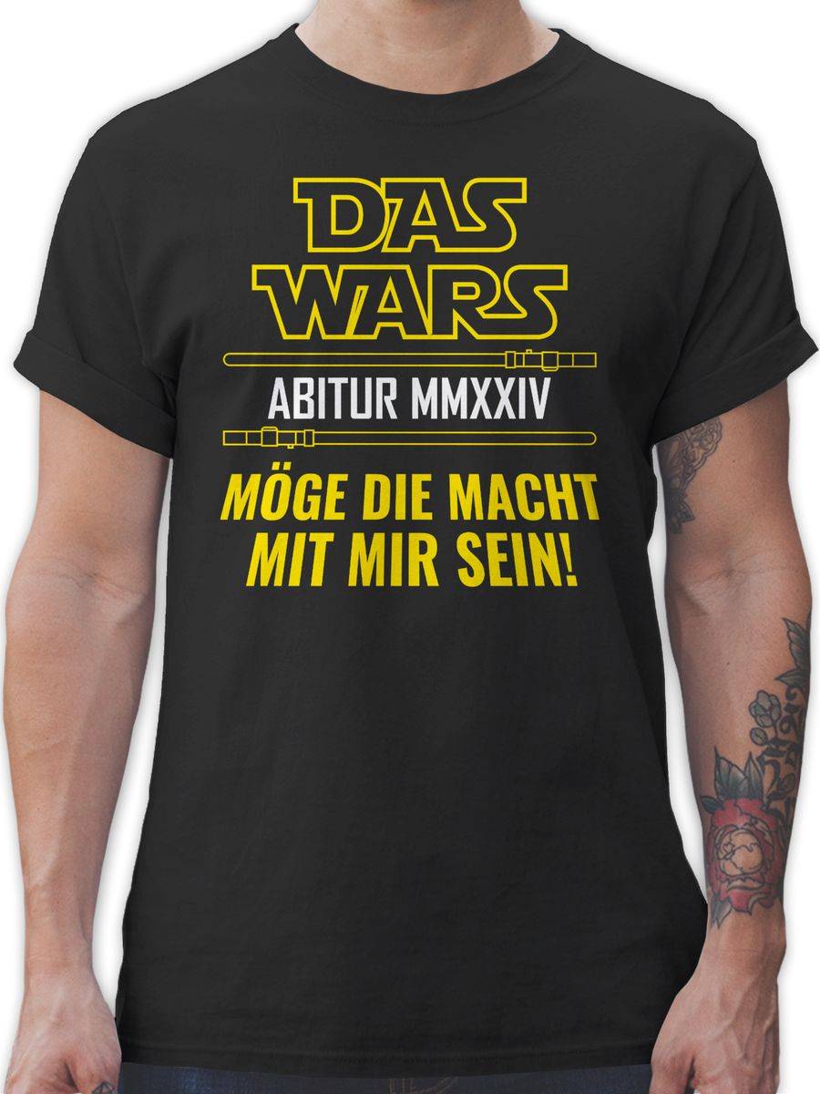 Shirtracer Das Wars Abi 2024: T-Shirt Rucksack Shirtracer