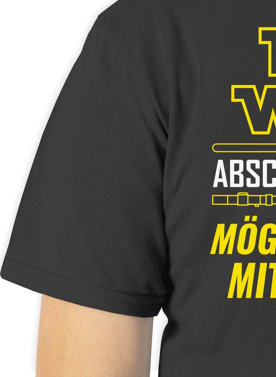 Shirtracer Das Wars Abschluss 2024 Möge Die Macht Mit Mir Sein: Tshirt Turnbeutel Shirtracer