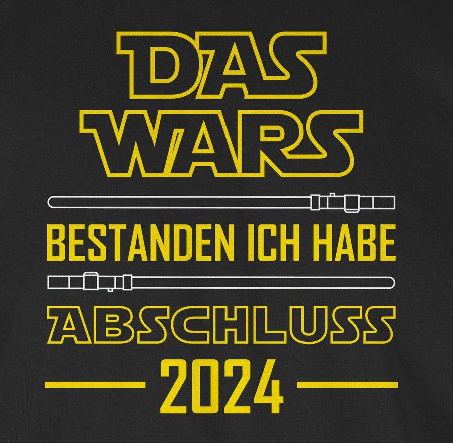 Shirtracer Das Wars Bestanden Ich Habe Abi 2024 Shirts & Mehr Shirtracer