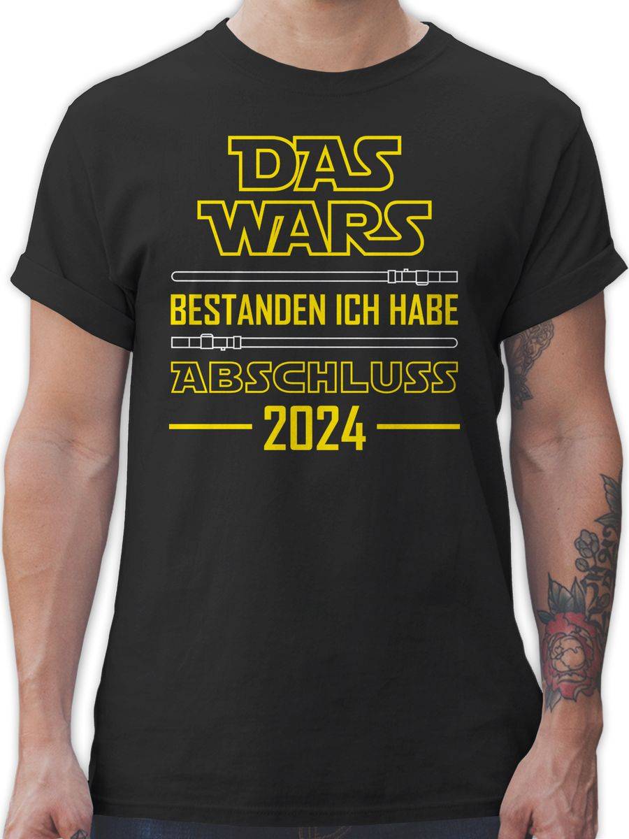 Shirtracer Das Wars bestanden ich habe Abi 2024 Shirts & Mehr Shirtracer
